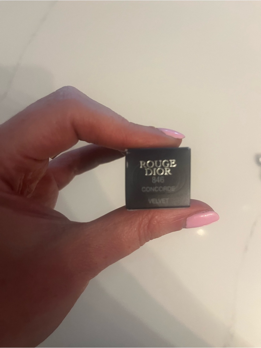 Dior Rouge Dior Lipstick - Concorde Velvet 846 - Picture 3 of 4